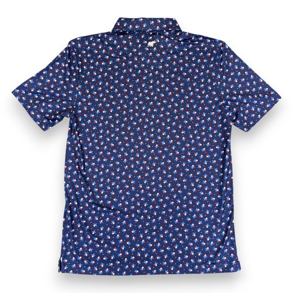 Merrill Apparel Floating Texas Pattern Polo - Picture 3 of 4